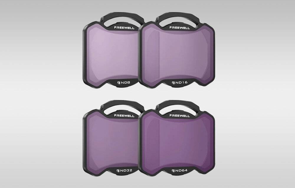 Satz von 4 Filtern ND8,16,32,64 Freewell für DJI Avata 2