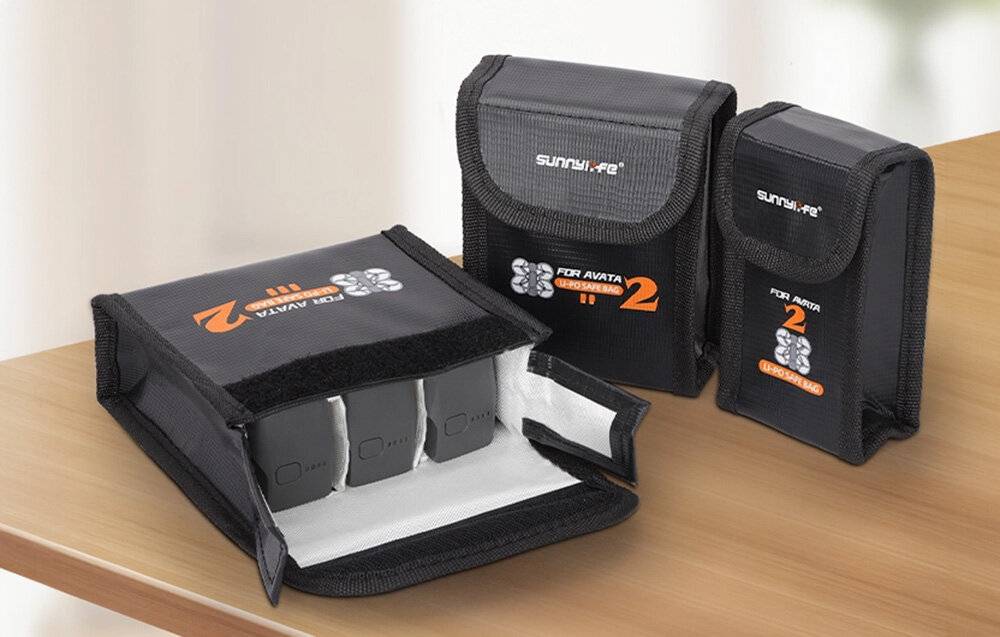 Akkutasche Sunnylife für DJI Avata 2 (für 3 Akkus)