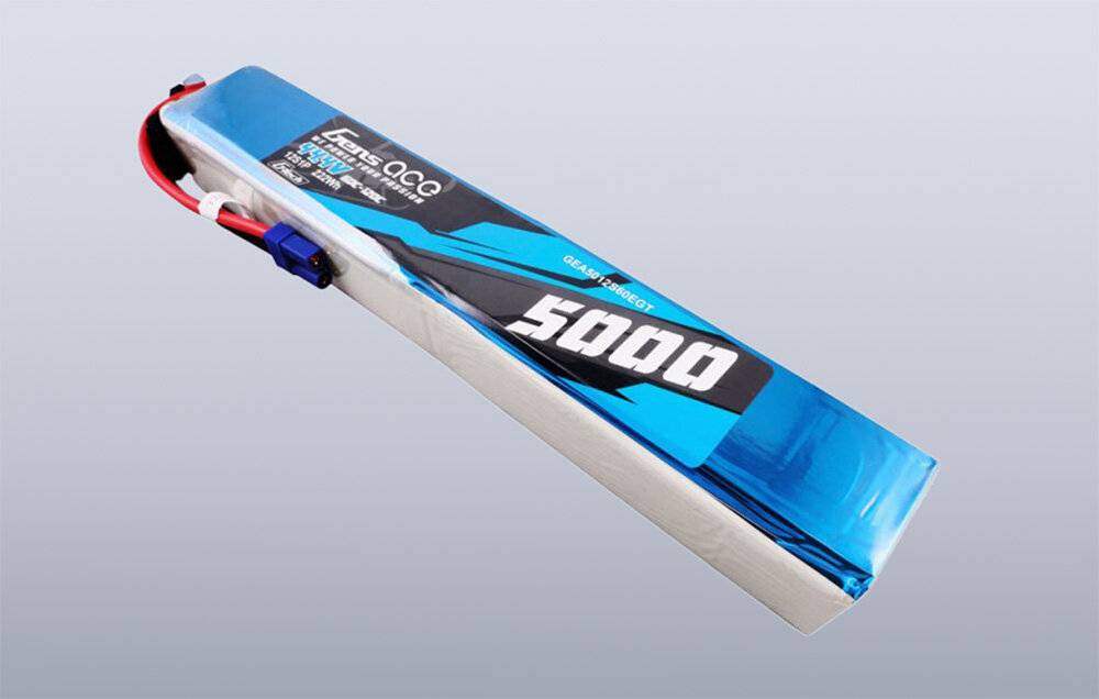 Gens ace G-Tech 5000mAh 60/120C 44.4V 12S1P Lipo Akku Pack mit EC5 Stecker