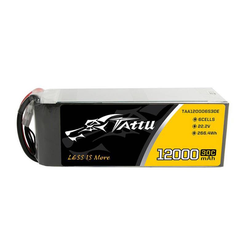 Tattu 12000mAh 22.2V 30C 6S1P UAV Lipo Akku Pack mit EC5 Stecker