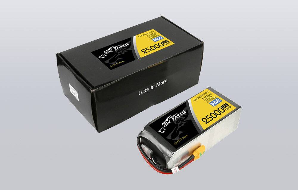 Tattu 25000mAh 22.8V 10C 6S1P Lipo Akku Pack mit XT90-S
