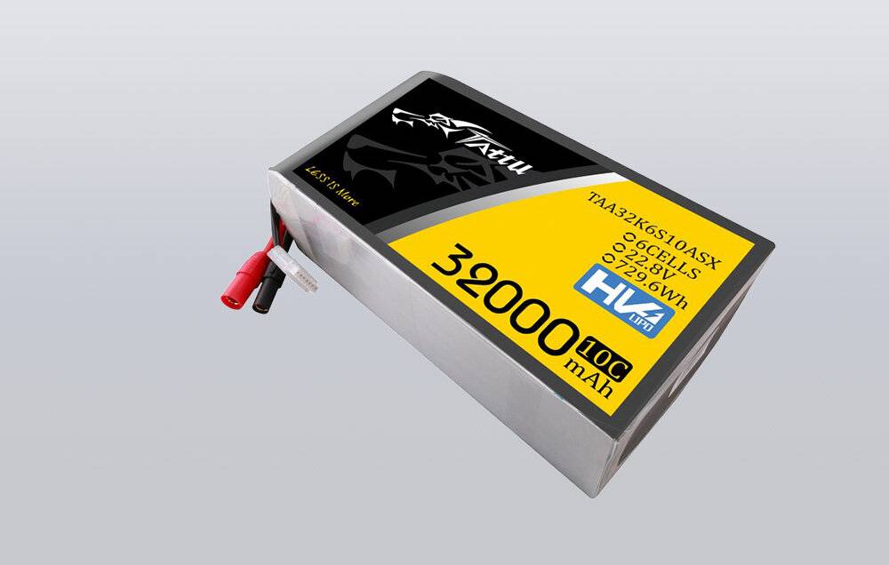 Tattu 32000mAh 22.2V 25C 6S1P Lipo Akku Pack mit AS150+XT150