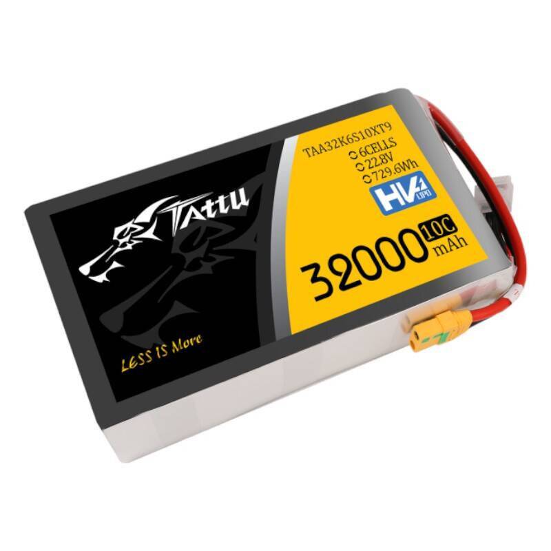 Tattu 32000mAh 22.8V 10C 6S1P Lipo Akku Pack mit XT90-S
