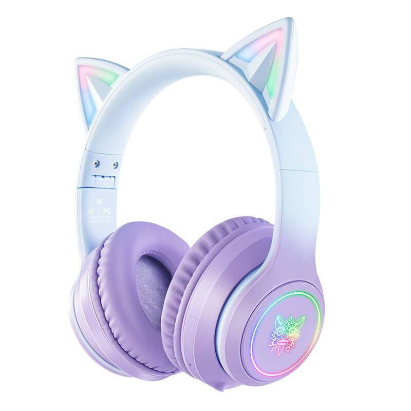 ONIKUMA B90 Gaming-Headset (Blau/Violett)