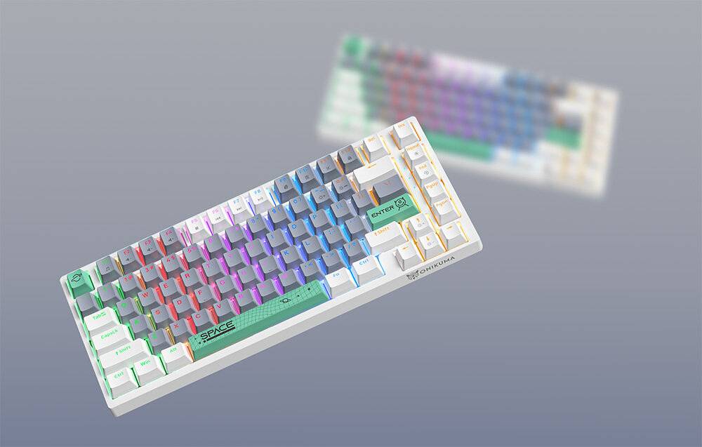 ONIKUMA G52 82 Tasten USB Wired Mechanical Keyboard