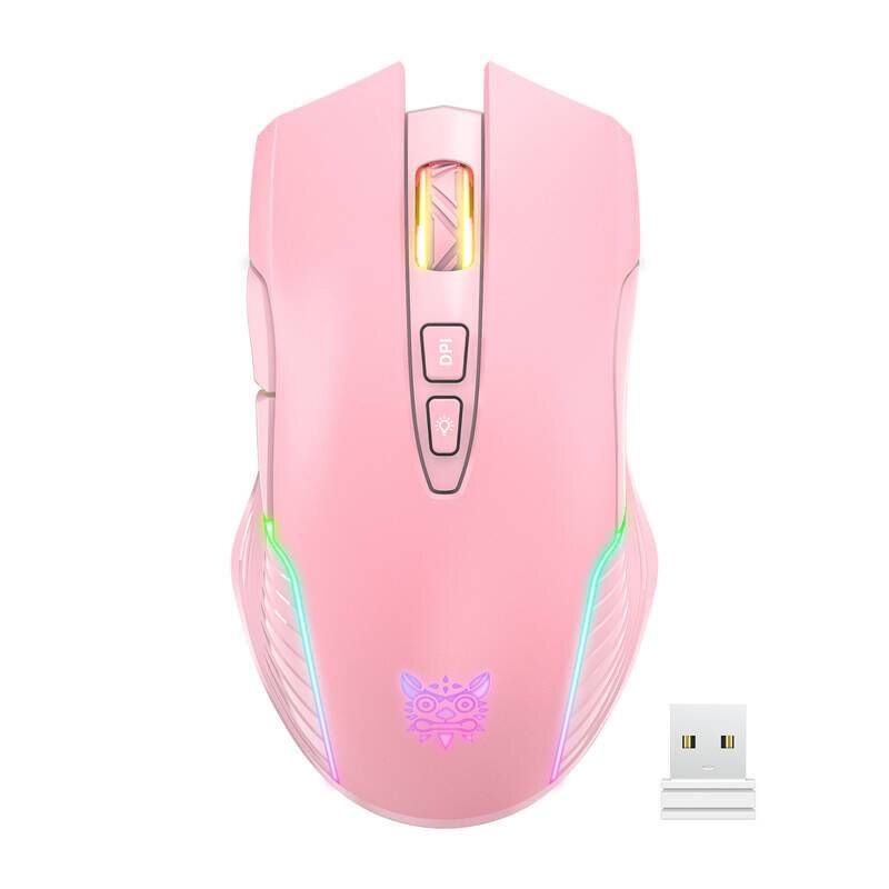 ONIKUMA CW905 Rosa 2.4G Wireless Gaming Maus