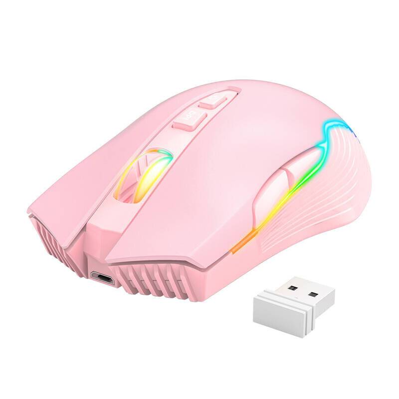 ONIKUMA CW905 Rosa 2.4G Wireless Gaming Maus