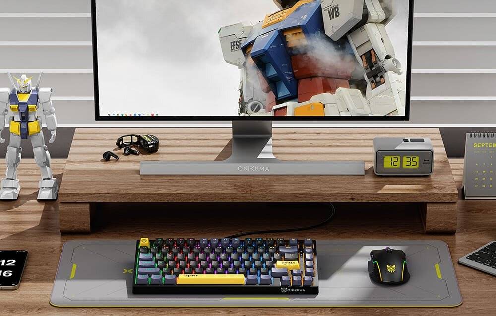 ONIKUMA G52 82 Tasten USB Wired Mechanical Keyboard