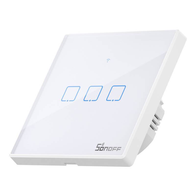 Smart Switch WiFi + RF 433 Sonoff T2 EU TX (3-Kanal) aktualisiert