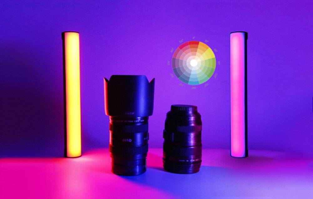 RGB Led Leuchtstab PULUZ 30cm