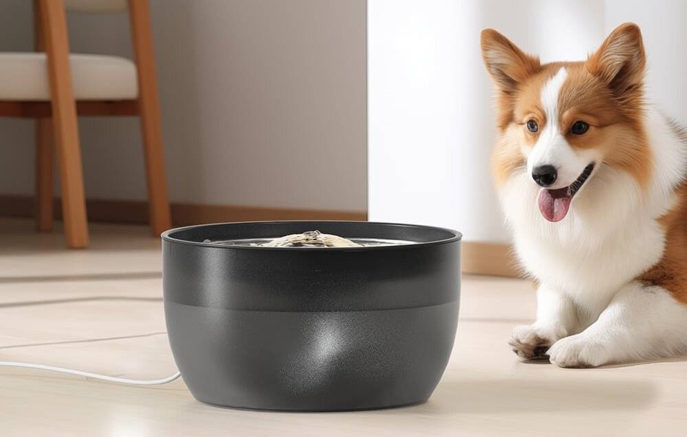 F17 LED-Futterautomat + W8 Petwant-Tränke