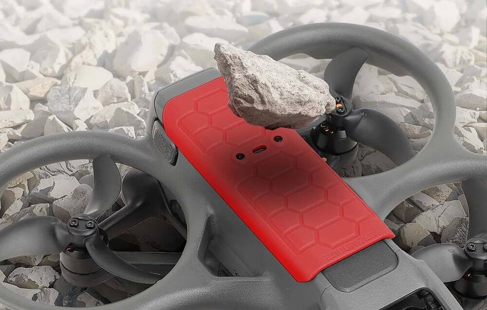 Schutzhülle + Propellerabdeckung SUNNYLIFE für DJI Avata 2 (rot)