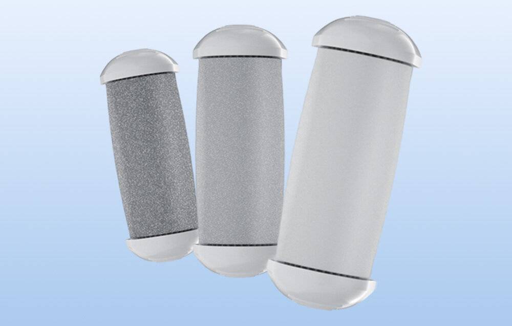 Ersatzspitzen für ENCHEN Rock-Fräsmaschine (weiß)