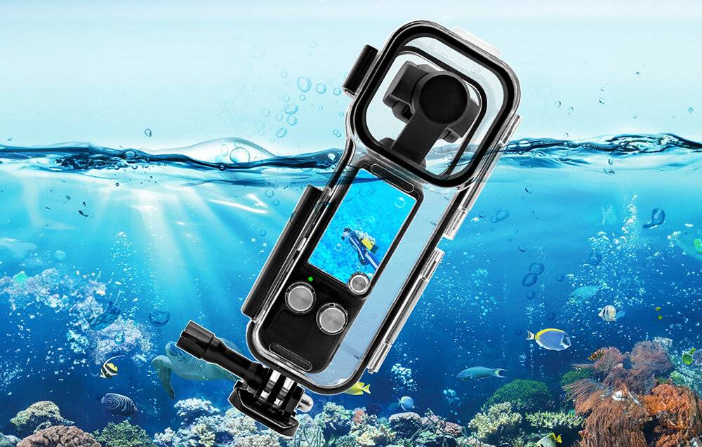 Wasserdichtes Gehäuse Tauchkoffer PULUZ für DJI Osmo Pocket 3 45m
