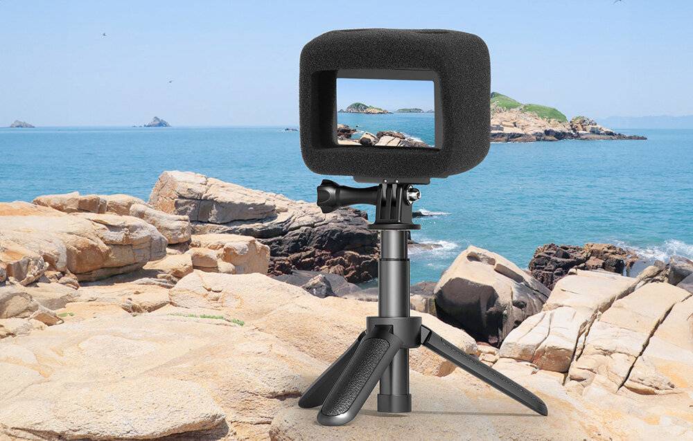 Hochdichter Schaumstoff Windschutzscheibe Puluz für Insta360 Ace Pro