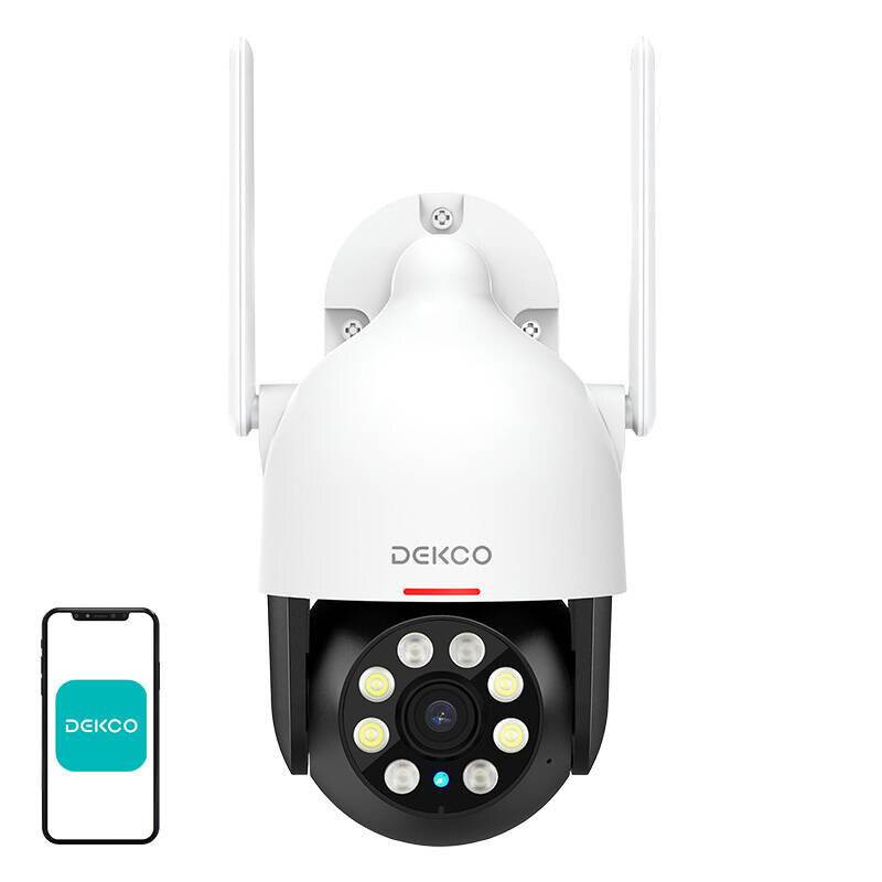 IP Außenkamera WiFi DEKCO DC5L 2K QHD 166°