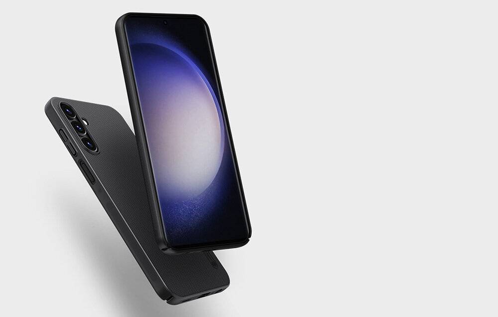 Tasche Nillkin Super Frosted Shield Pro für Samsung Galaxy A15 4G/5G (schwarz)