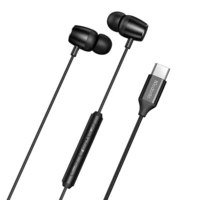 Mcdodo HP-1050 In-Ear, kabelgebundener Kopfhörer, USB-C (schwarz) Mcdodo HP-1050 In-Ear, kabelgebundener Kopfhörer, USB-C (schwarz)