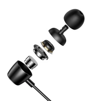 Mcdodo HP-1050 In-Ear, kabelgebundener Kopfhörer, USB-C (schwarz) Mcdodo HP-1050 In-Ear, kabelgebundener Kopfhörer, USB-C (schwarz)