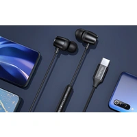 Mcdodo HP-1050 In-Ear, kabelgebundener Kopfhörer, USB-C (schwarz) Mcdodo HP-1050 In-Ear, kabelgebundener Kopfhörer, USB-C (schwarz)