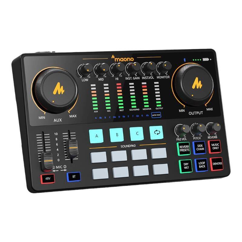 Maono AME2 Soundkarte Schwarz