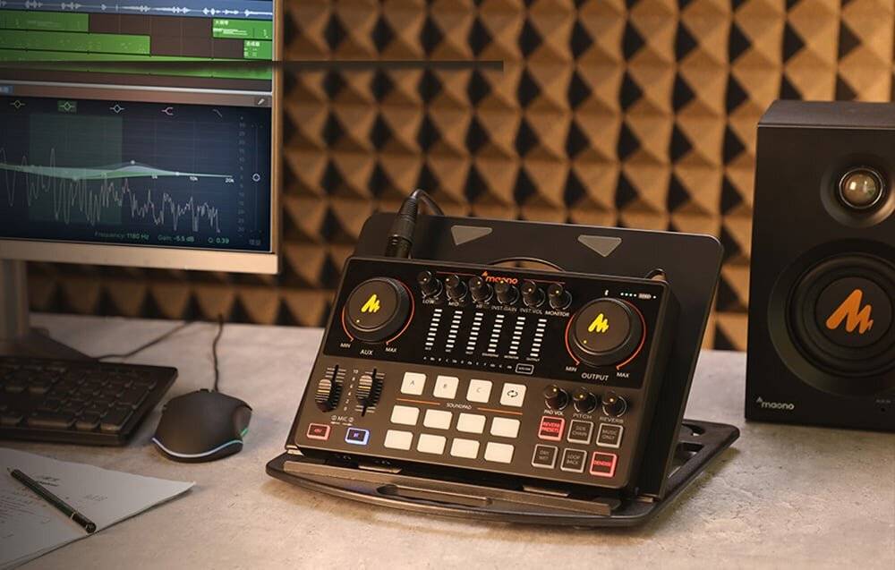 Maono AME2 Soundkarte Schwarz