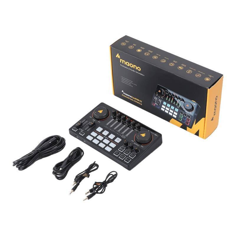 Maono AME2 Soundkarte Schwarz