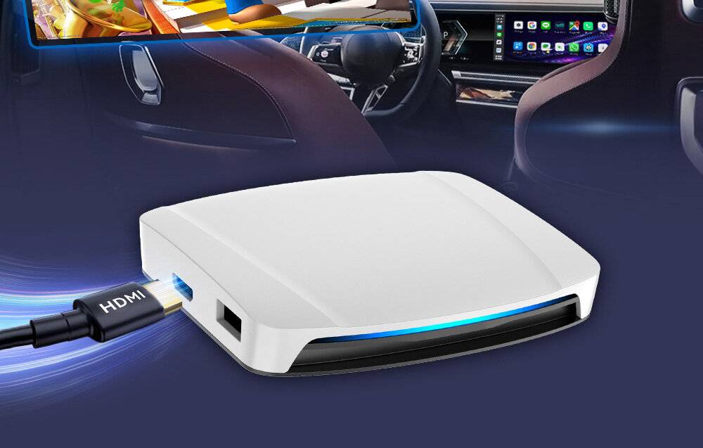 Carlinkit CPC200-Tbox UHD Funkadapter Carplay/Android (weiß)