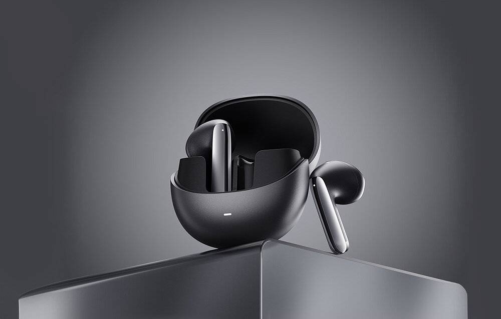 TWS QCY AilyBuds Pro HT10 Kopfhörer, ANC (schwarz)