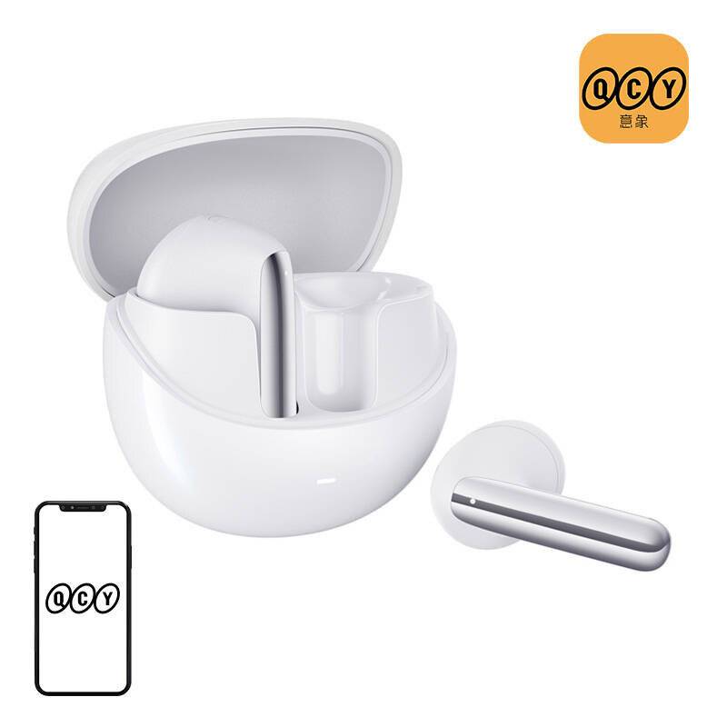 TWS QCY AilyBuds Pro HT10 Kopfhörer, ANC (weiß)