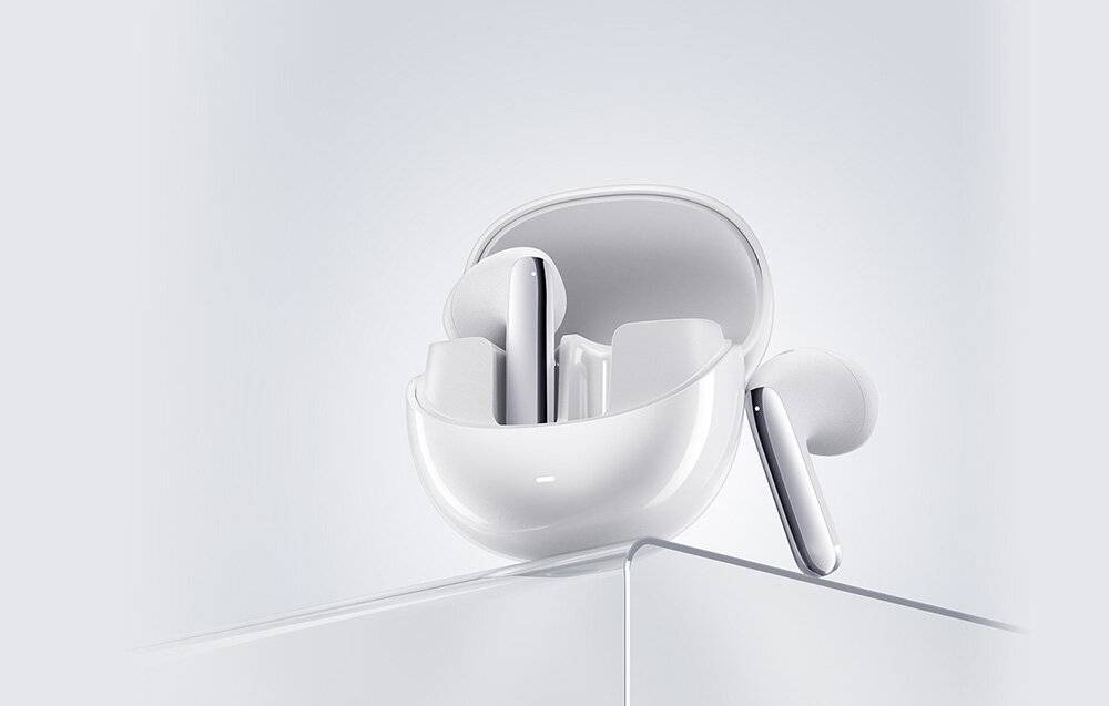 TWS QCY AilyBuds Pro HT10 Kopfhörer, ANC (weiß)