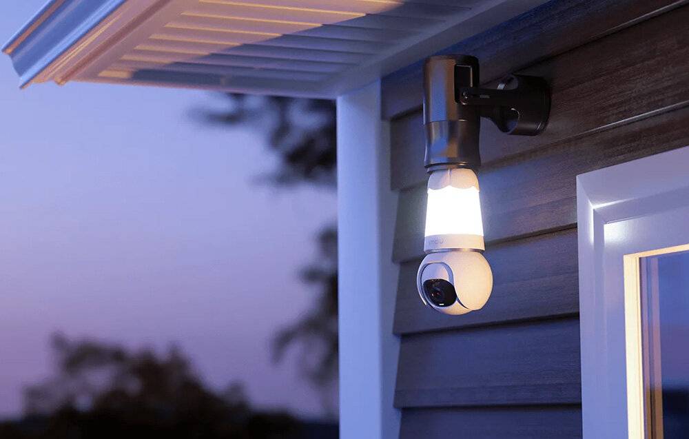 2in1 Glühbirne und 360° Außenkamera WiFi IMOU Glühbirnenkamera 5MP