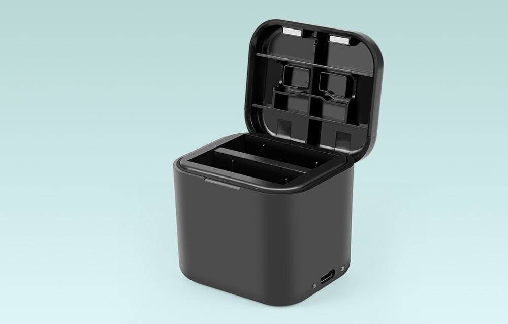 Ladegerät + Speicherkartenetui PULUZ für Insta360 Ace Pro / Ace