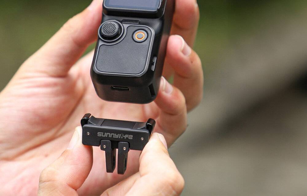 Zusammenklappbarer Schnellwechseladapter Sunnylife für Osmo Pocket 3