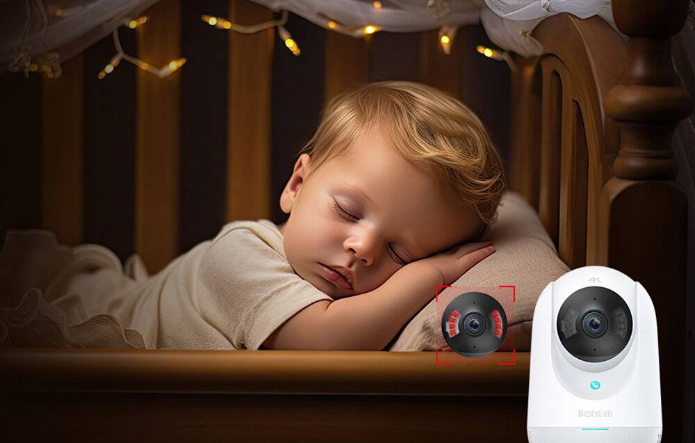 360° Indoor WiFi Kamera Botslab 3C Pro C224 8MP