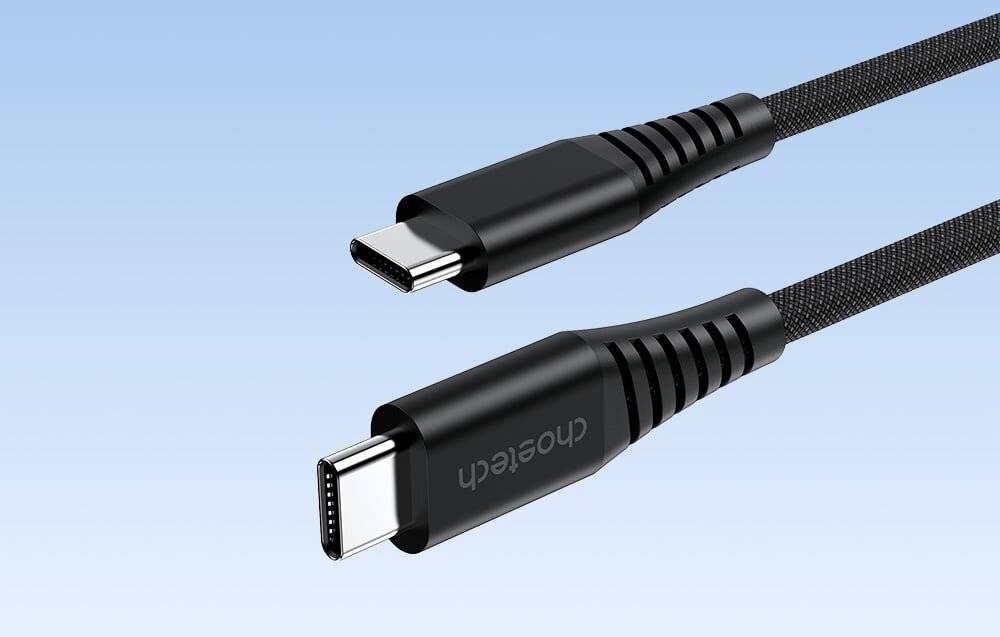 Choetech XCC-1051 USB-C auf USB-C magnetisches Kabel, PD 240W 1,8m (schwarz)