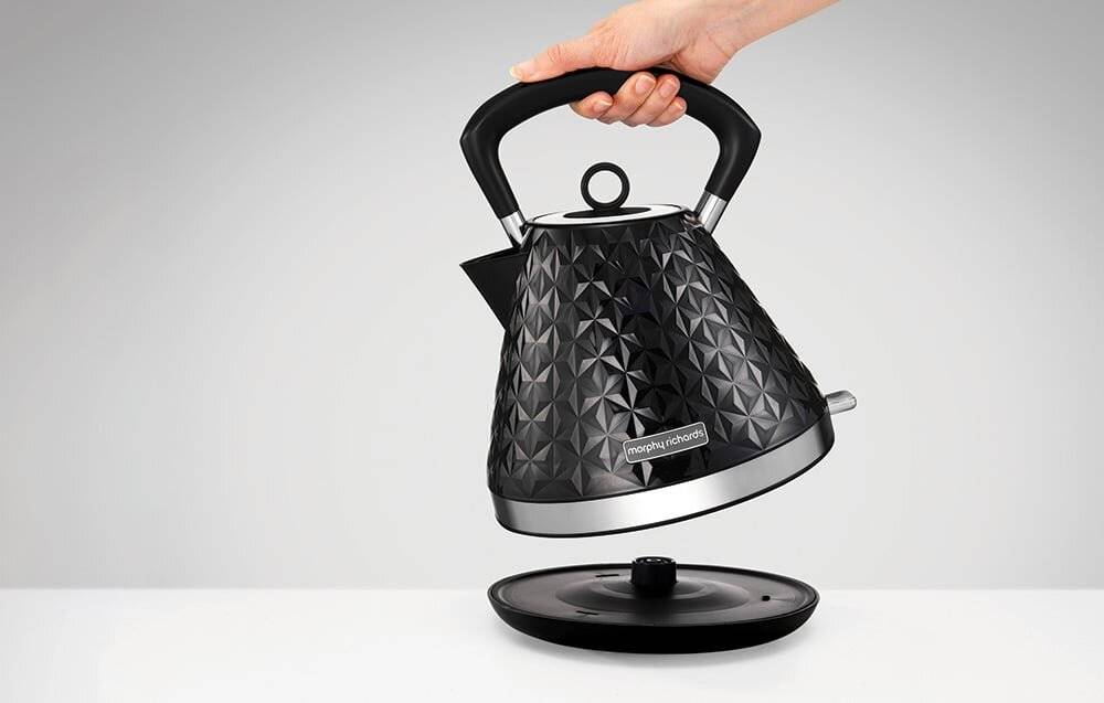 Morphy Richards elektrischer Wasserkocher 108131 (schwarz)