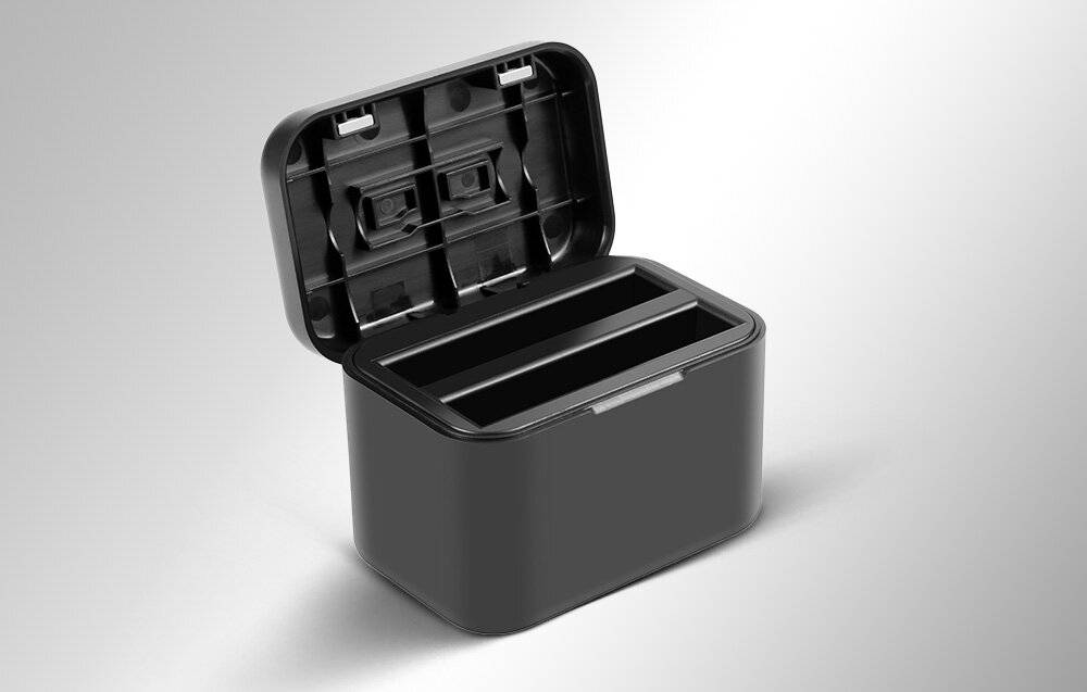 Ladetasche für Akkus und Speicherkarten PULUZ für Insta360 X4 (schwarz)