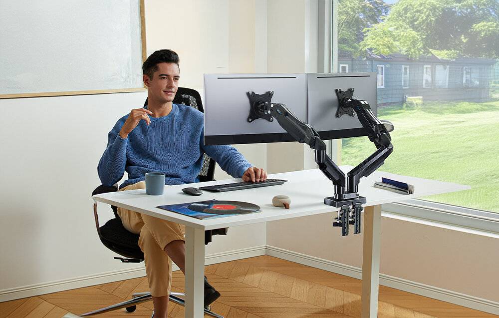 Doppelmonitorhalterung 13-30" Huanuo HNDS6