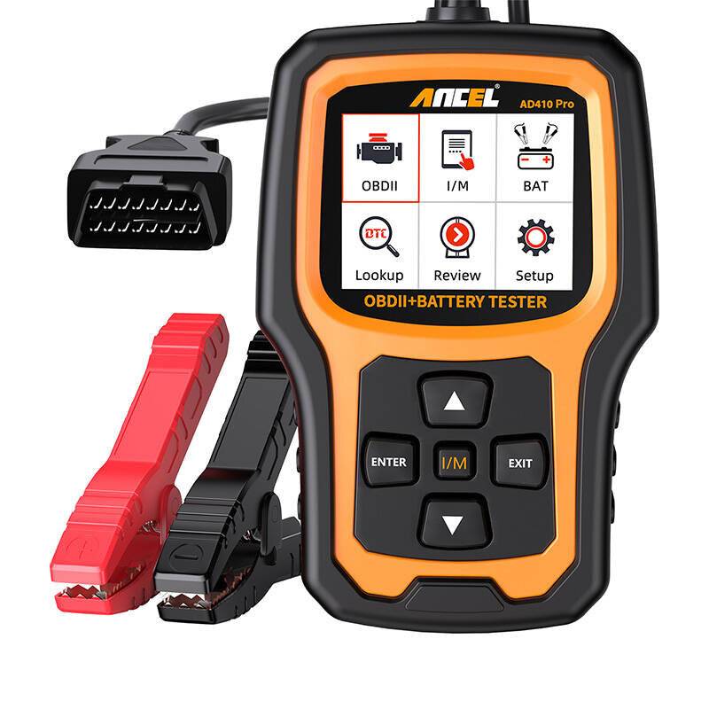 2in1-Diagnosescanner OBD2 und Batterietester Ancel AD410 PRO