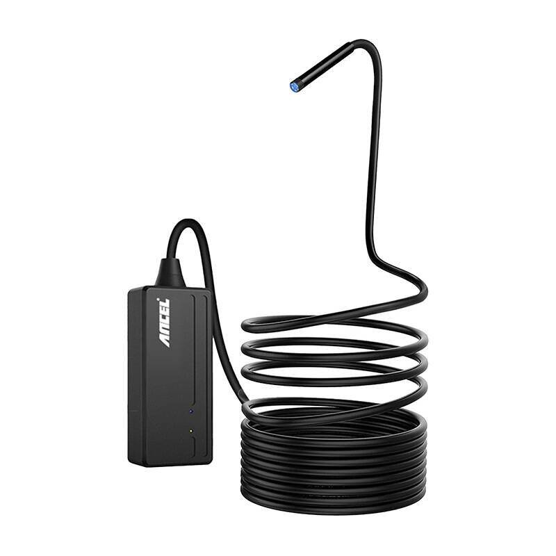Ancel W655 WiFi-Endoskopkamera, 1080p, 5,5mm Kopf, 5m Kabel, IP67, iOS & Android