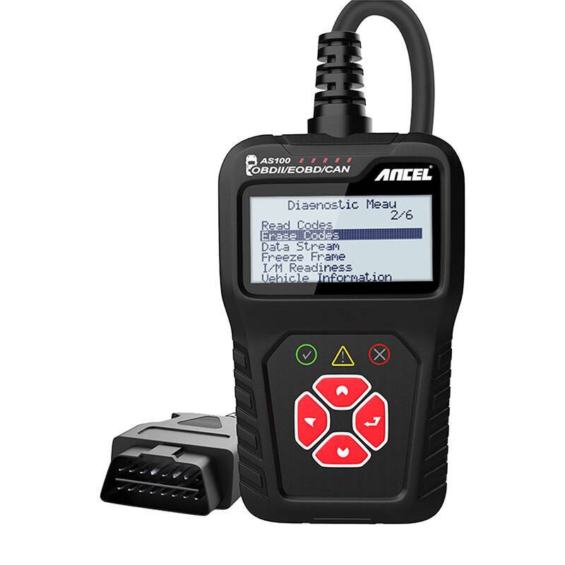 OBD2-Diagnosegerät Ancel AS100/AC100 für Fehlerdiagnose und Live-Daten