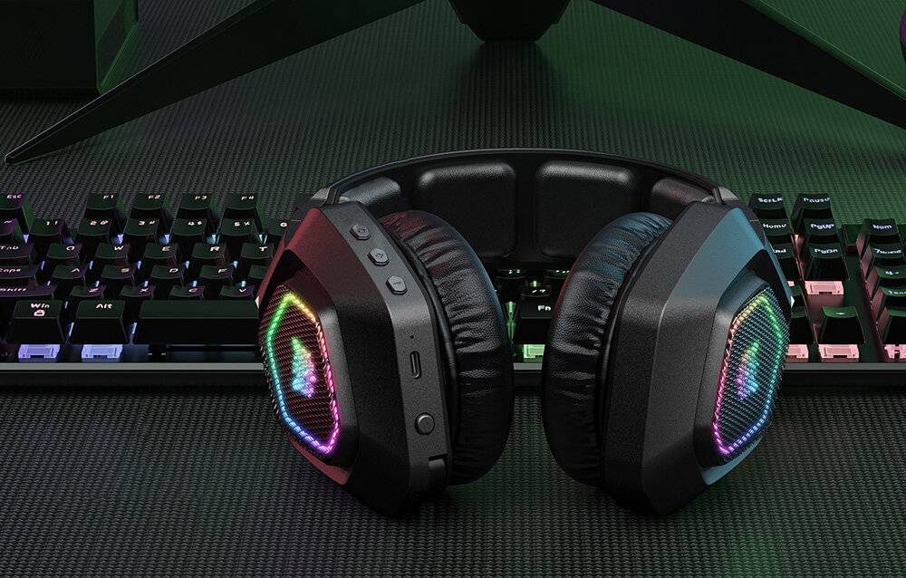 Onikuma B100 Gaming-Kopfhörer (schwarz)