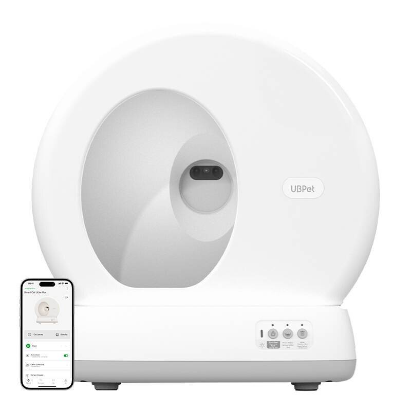 Intelligentes selbstreinigendes Katzenklo mit Kamera UBPet C10 Pro