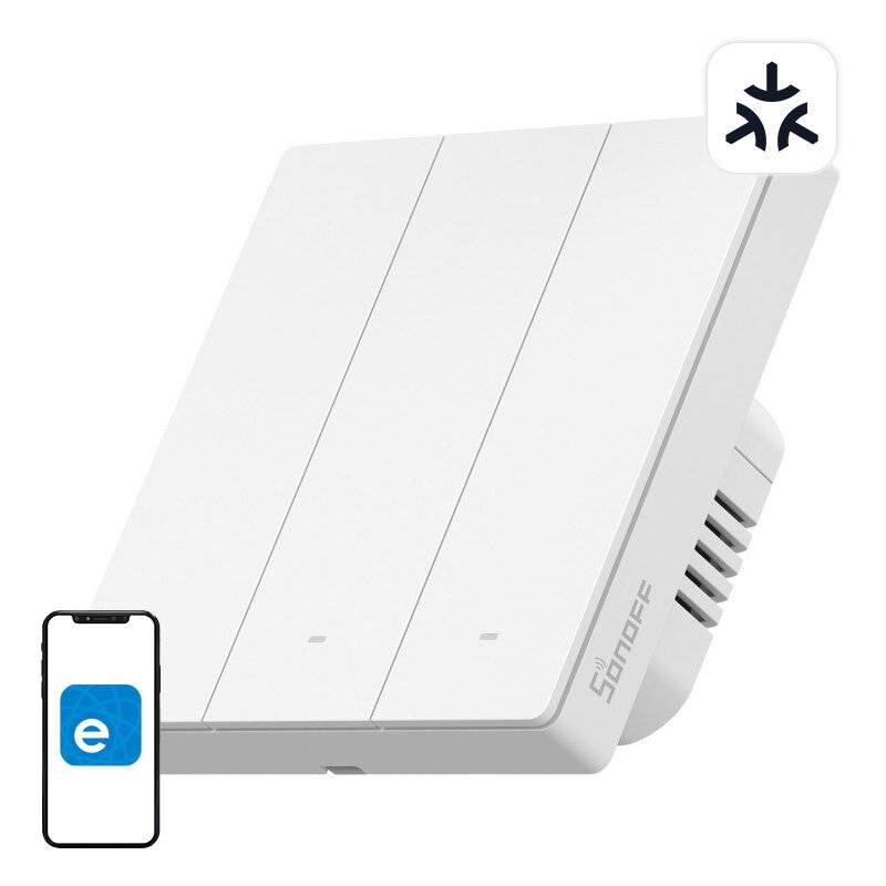 SONOFF M5-3C-86W WiFi Matter smart wall switch (3-Kanal)