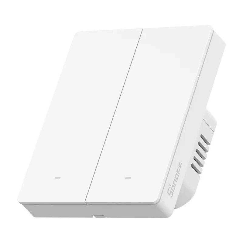 SONOFF M5-2C-80W WiFi Matter smart wall switch (2-Kanal, für Rahmen)