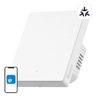 Matter SONOFF M5-1C-80W WiFi smart wall switch (1-Kanal, für Rahmen) Matter SONOFF M5-1C-80W WiFi smart wall switch (1-Kanal, für Rahmen)