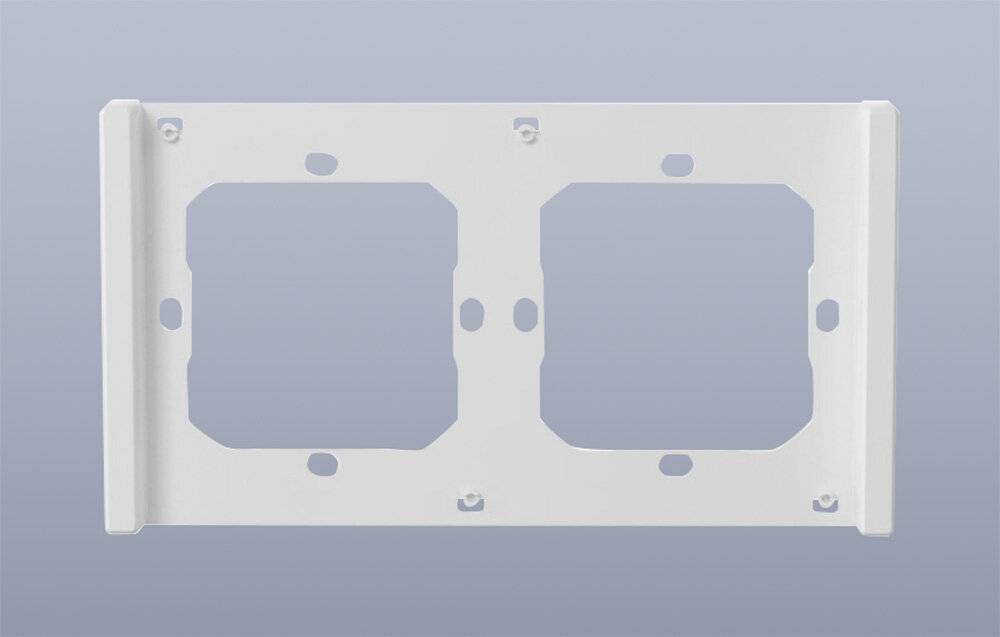 Rahmen für Schalter M5 80 doppelt 2-fach SONOFF M5-2C-80-FW (weiß)