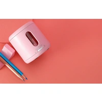 Tenwin 8035-4 Batterie-/USB-Elektroschärfer mit Behälter (rosa) Tenwin 8035-4 Batterie-/USB-Elektroschärfer mit Behälter (rosa)
