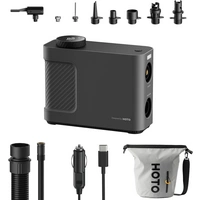 Tragbarer Kompressor, Pumpe HOTO QWCQB002 (3x 2500 mAh, 150 PSI, 350 L, 12V) Tragbarer Kompressor, Pumpe HOTO QWCQB002 (3x 2500 mAh, 150 PSI, 350 L, 12V)